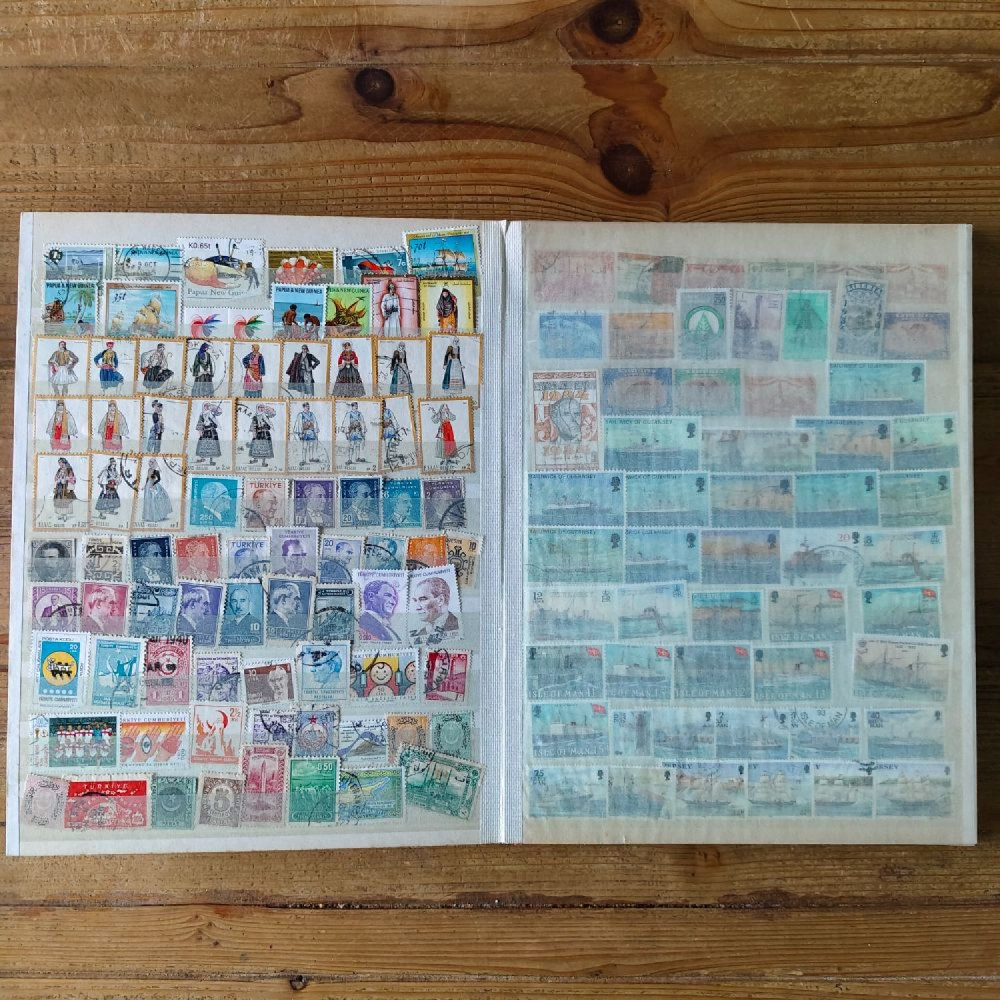 Welt Sammlungen Briefmarken-Sammlung  5