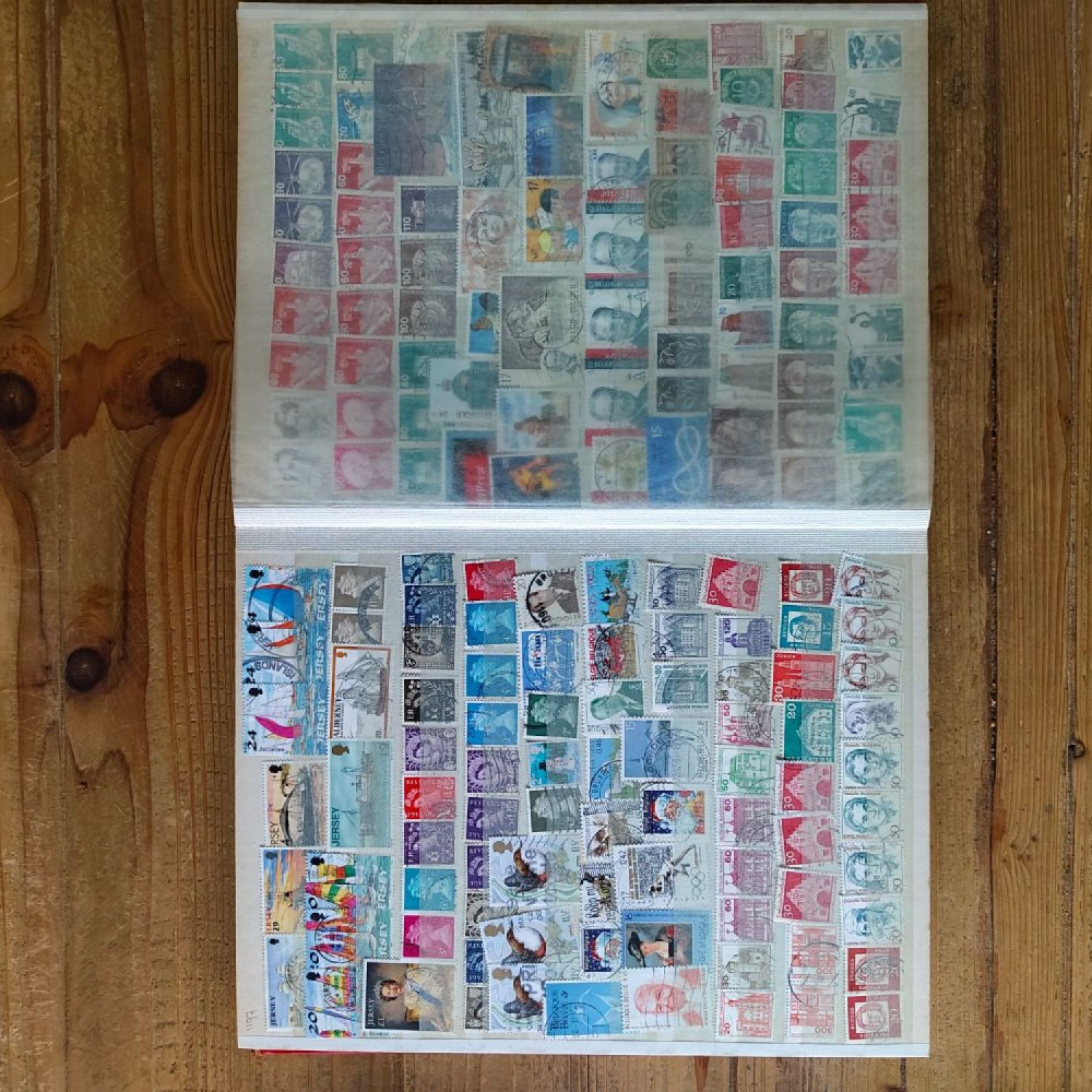 Welt Sammlungen Briefmarken-Sammlung  3