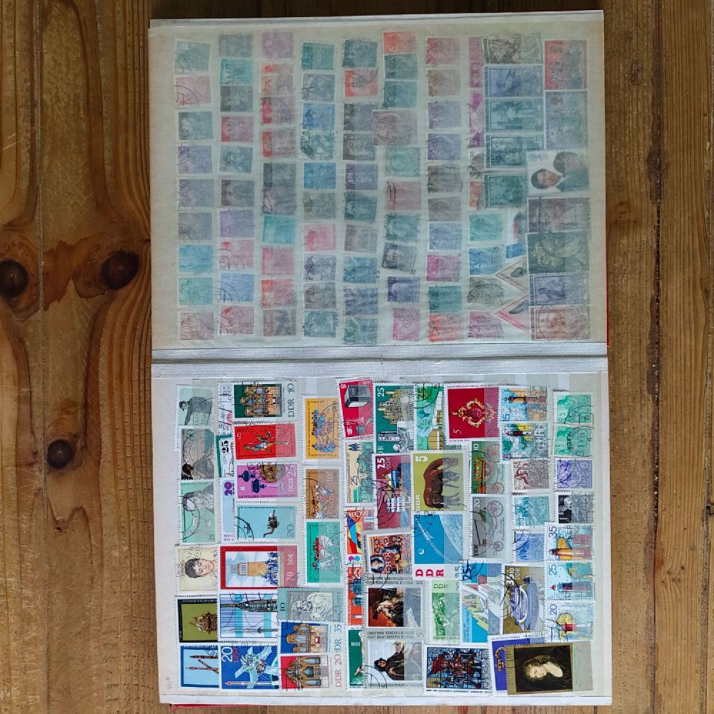 Welt Sammlungen Briefmarken-Sammlung  2