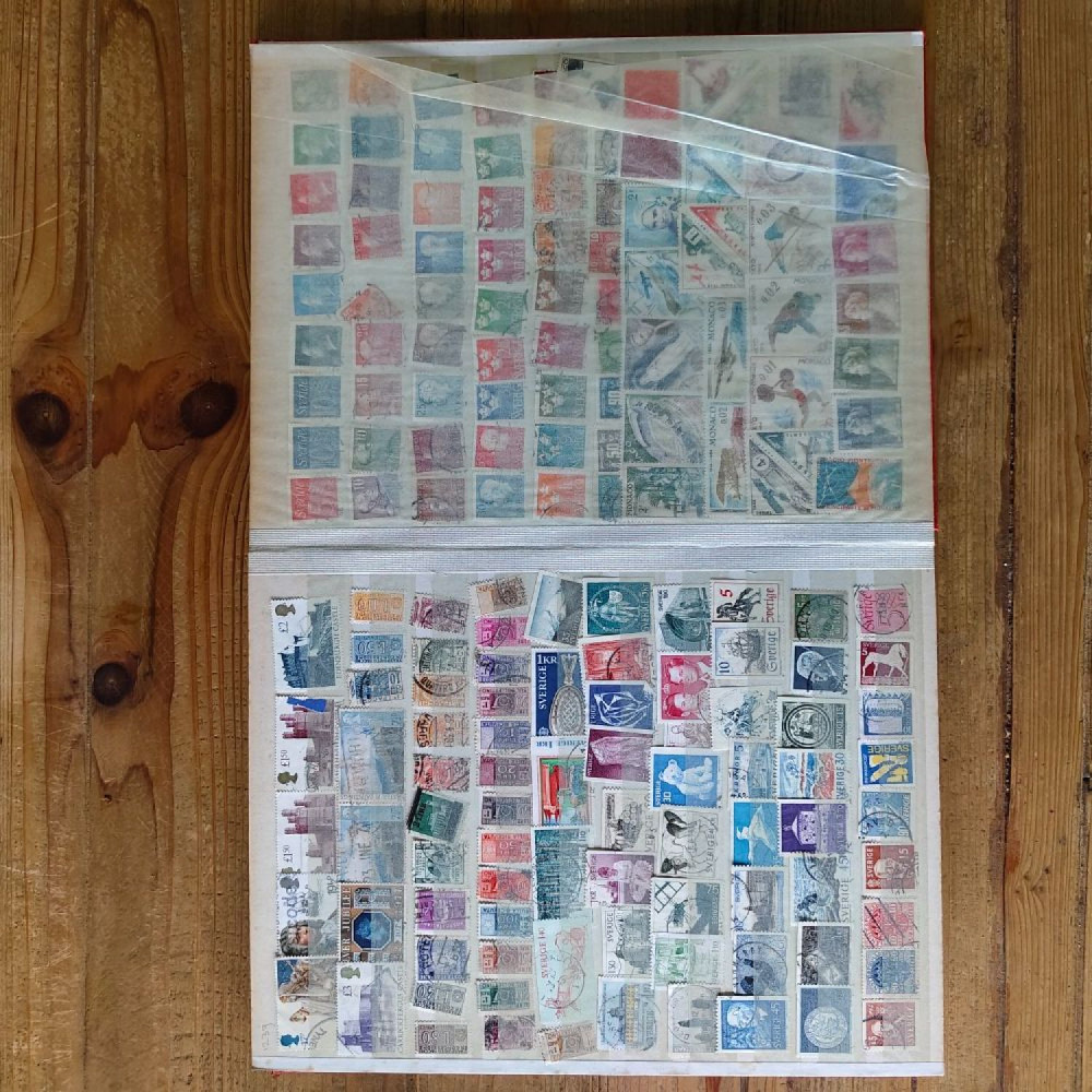 Welt Sammlungen Briefmarken-Sammlung  14
