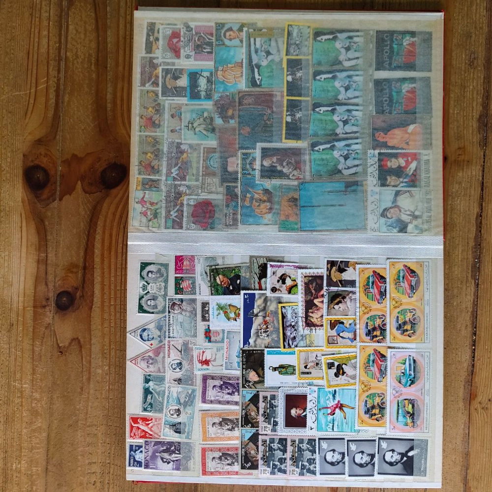 Welt Sammlungen Briefmarken-Sammlung  13