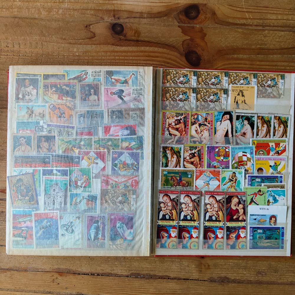 Welt Sammlungen Briefmarken-Sammlung  18
