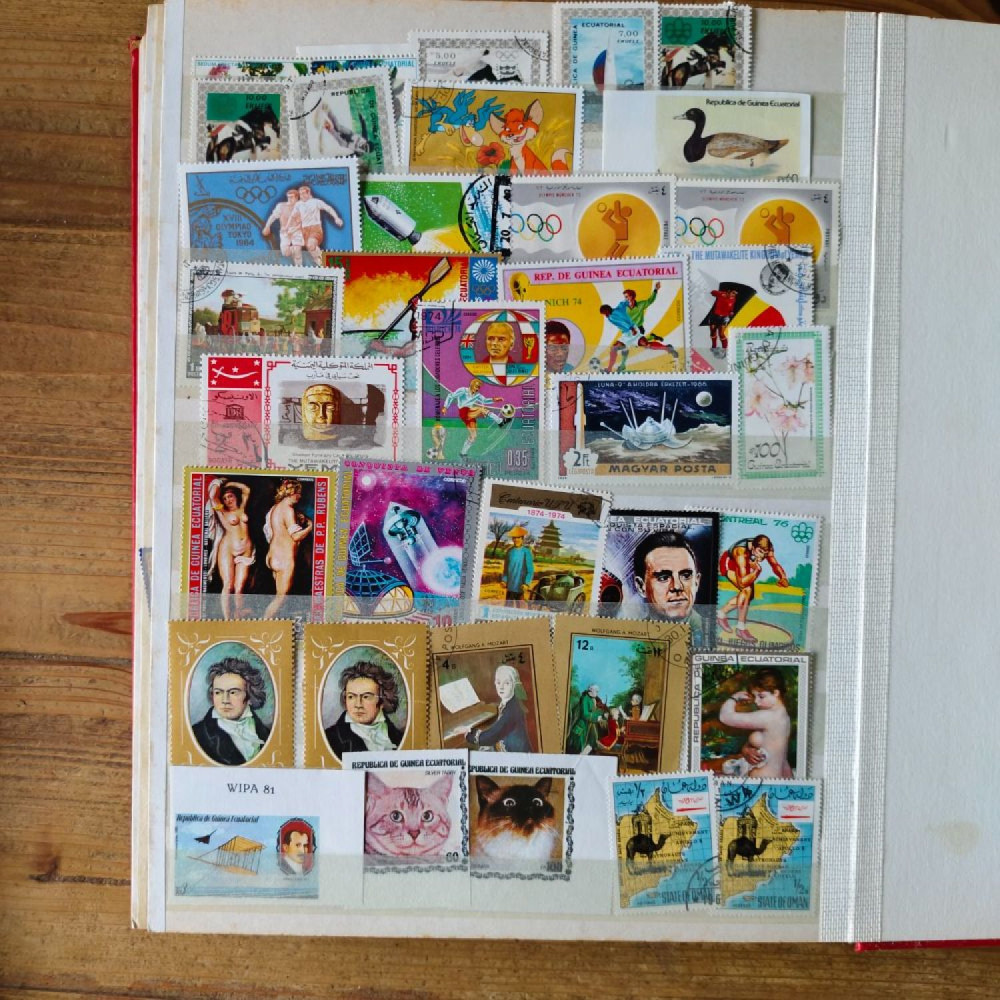 Welt Sammlungen Briefmarken-Sammlung  12
