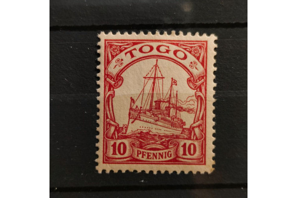 Známka Togo, 10 Pf, Mi.9* 