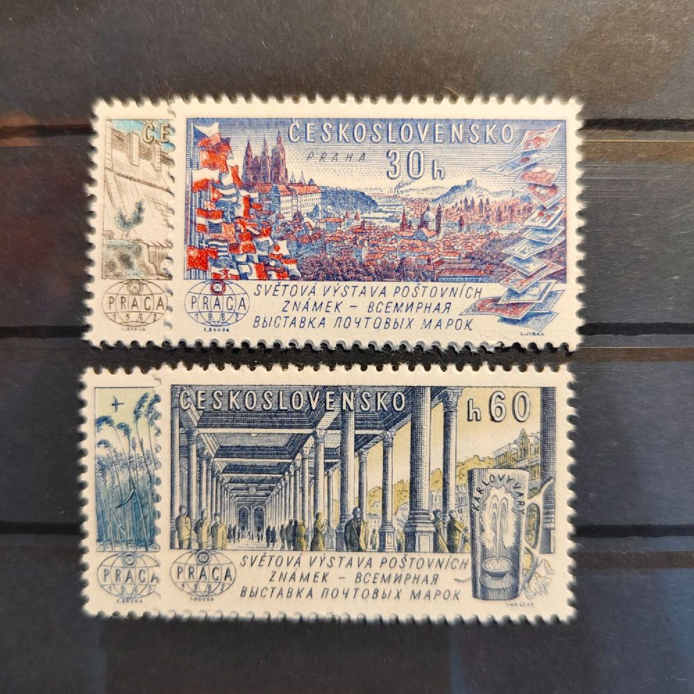 Serie Checoslovaquia, 20h-60h, Mi.1293-1296, MNH** 