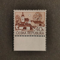 Stamp Czechia, 40 h, Mi.71z, MNH** 