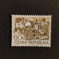 Briefmarke Tschechische Republik, 60 h, Mi.72y** 