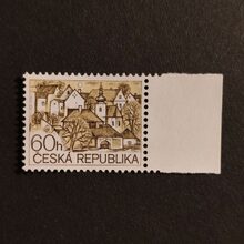 Známka ČR, 60 h, Pof.71** 