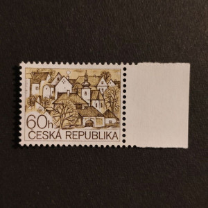 Stamp Czechia, 60 h, Mi.72y, MNH** 