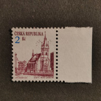 Stamp Czechia, 2 Kč, Mi.13, MNH** 