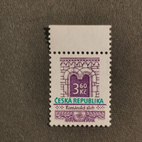 Briefmarke Tschechische Republik, 3,6 Kč, Mi.95** 