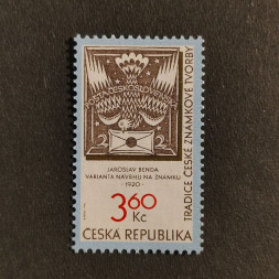 Briefmarke Tschechische Republik, 3,6 Kč, Mi.101** 