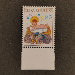 Briefmarke Tschechische Republik, 3 Kč, Mi.239** 