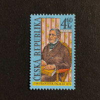 Známka ČR, 4,6 Kč, Pof.186** 