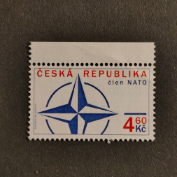 Briefmarke Tschechische Republik, 4,6 Kč, Mi.212** 