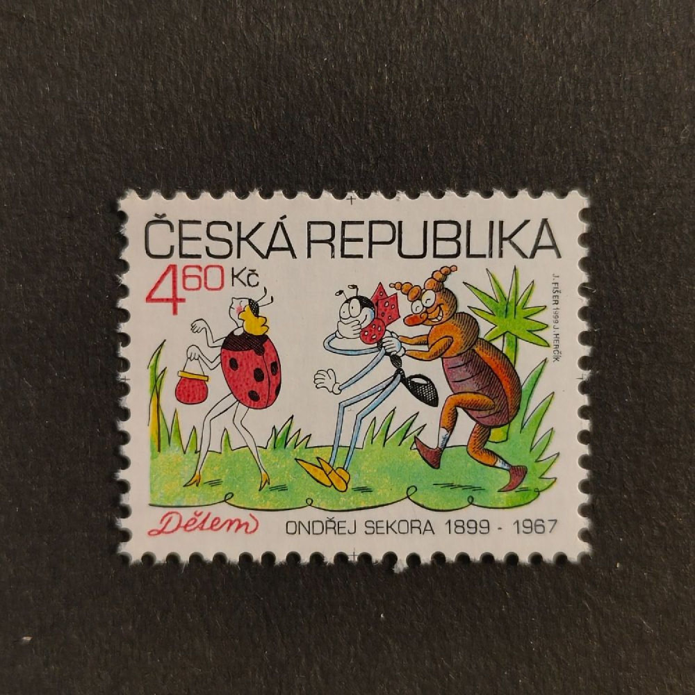 Známka ČR, 4.6 Kč, Pof.219** 