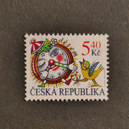 Briefmarke Tschechische Republik, 5,4 Kč, Mi.258** 