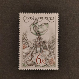 Briefmarke Tschechische Republik, 6 Kč, Mi.146** 