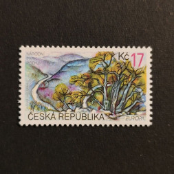 Briefmarke Tschechische Republik, 17 Kč, Mi.216** 