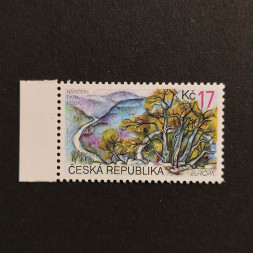 Briefmarke Tschechische Republik, 17 Kč, Mi.216** 