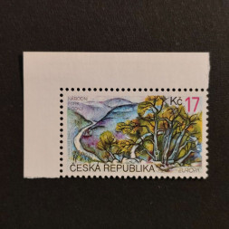 Briefmarke Tschechische Republik, 17 Kč, Mi.216** 