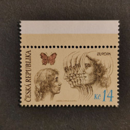 Briefmarke Tschechische Republik, 14 Kč, Mi.77** 