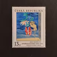Známka ČR, 13 Kč, Pof.237** 