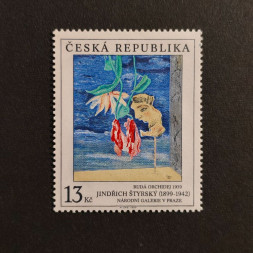 Briefmarke Tschechische Republik, 13 Kč, Mi.236** 
