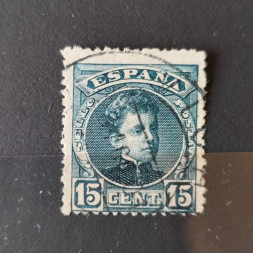 Briefmarke Spanien, 15 C, Mi.209# 