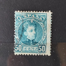 Briefmarke Spanien, 50 C, Mi.214# 