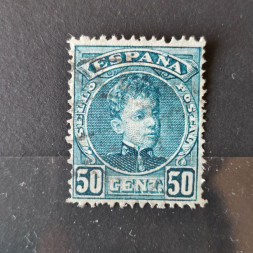 Briefmarke Spanien, 50 C, Mi.214# 