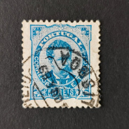 Briefmarke Portugal, 5 R, Mi.57xA# 
