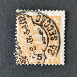 Briefmarke Portugal, 5 R, Mi.125a# 