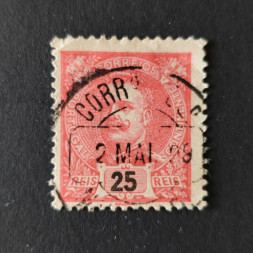Briefmarke Portugal, 25 R, Mi.147a# 