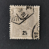 Stamp Portugal, 2 1/2 R, Mi.124A, used# 