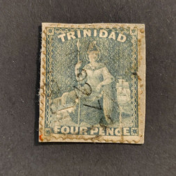 Známky Trinidad, SG76 (Mi. 21C)#, 4 d
