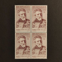 Block of four Czechoslovakia, 60h, Mi.1143, MNH** 