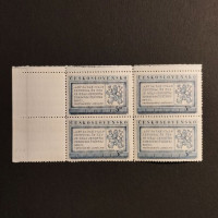 Čtyřblok ČSR, 5 Kčs, Pof.541** 