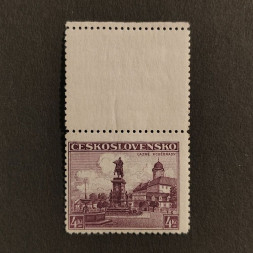 Briefmarke mit Ziefeldern Tschechoslowakie, 4 Kč, Mi.357** 