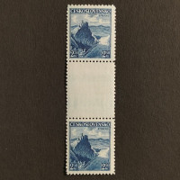 Gutter marks Czechoslovakia, 2,50 Kč, Mi.354, MH* 