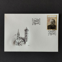 FDC Tschechische Republik, 27 Kč, Mi.989** 