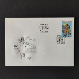 FDC Tschechische Republik, 0 º, Mi.978** 