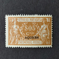 Briefmarke Azoren, Mi.3* 