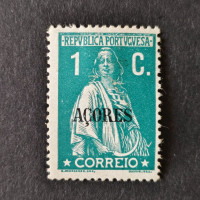 Briefmarke Azoren, Mi.153xA* 