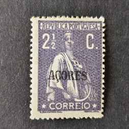 Briefmarke Azoren, Mi.156xAa* 