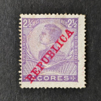 Briefmarke Azoren, Mi.123A* 