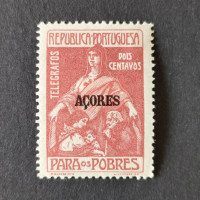 Briefmarke Azoren, Mi.6* 