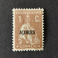 Briefmarke Azoren, Mi.167xC* 