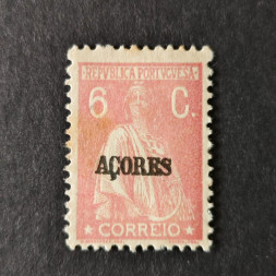 Briefmarke Azoren, Mi.174xC* 