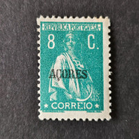 Briefmarke Azoren, Mi.176xC* 
